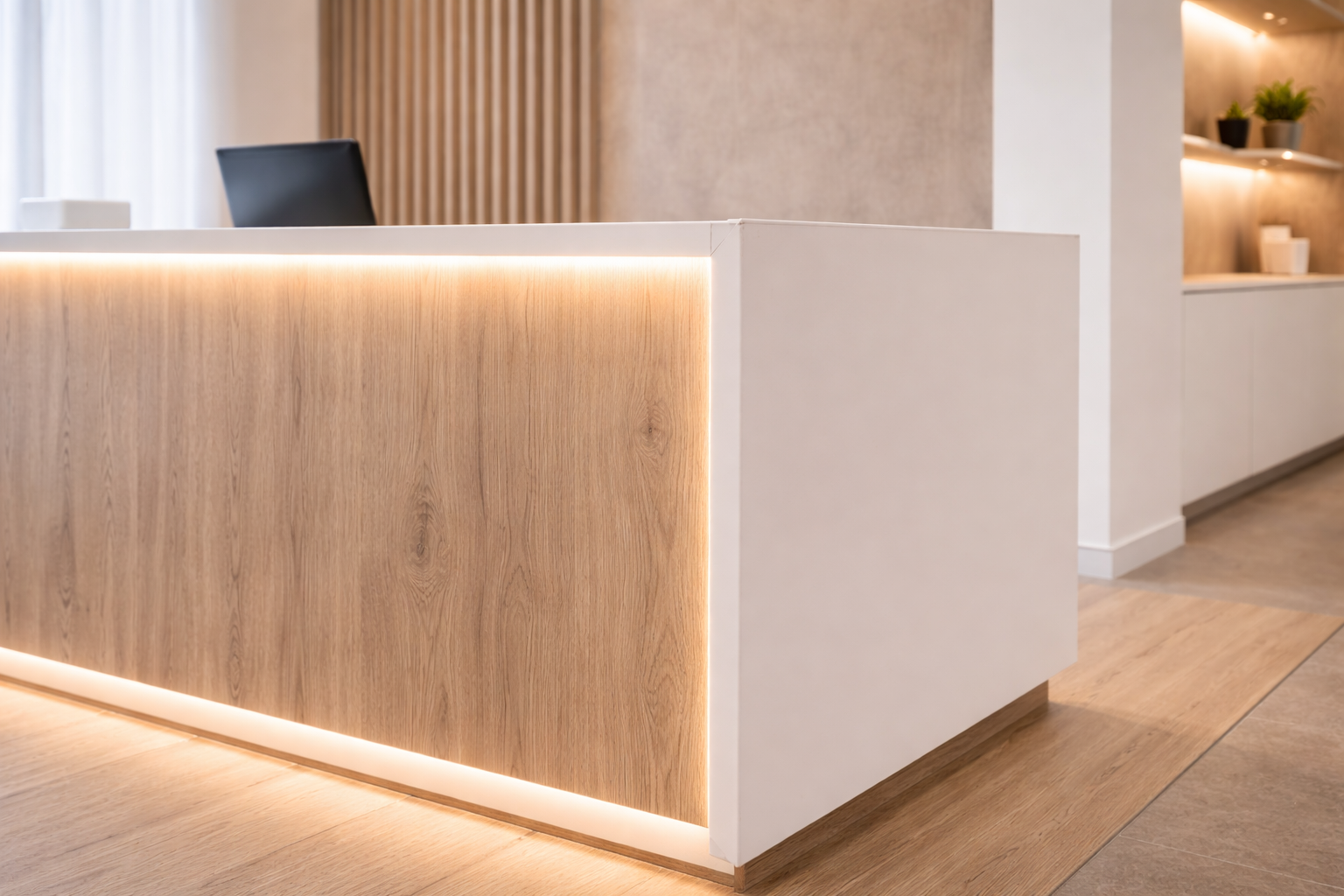 Innenausbau eines Gewerberaums durch Fritz Design